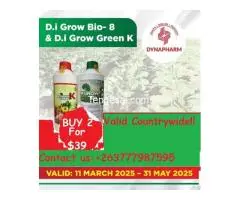 D.I GROW GREEN BIO-8 &  K PROMOTION